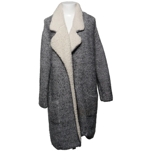 Zara knit wintermantel - zara, knit,