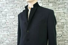 ARMANI ITALY HERREN REINE WOLLE TWEED FEST BUSINESS SAKKO JACKETT GRAU  52