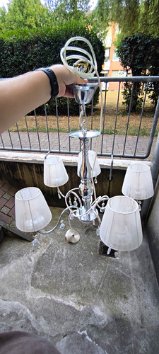 Kronleuchter flammig chrom - kronleuchter, 5-flammig