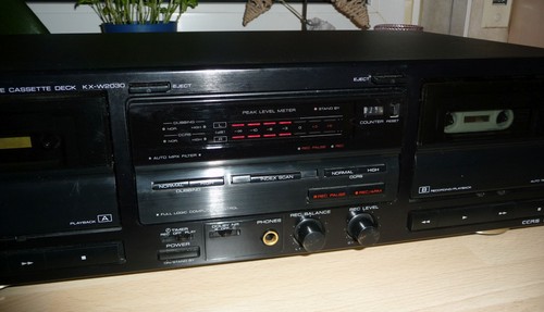 Kenwood doppel kassettendeck - kenwood, doppel-kassettendeck