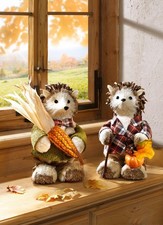 Herbstdeko  -  2 Igel