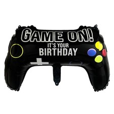 3D Folienballon Spiele Controller Kindergeburtstag Deko Motto Party Hängedeko