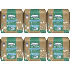 6 x 28 Windeln | Babydream Öko-Windel Größe 5 Junior 10 - 16 kg super saugstark