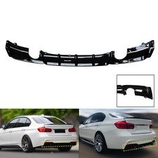 Heckdiffusor Schwarz glanz