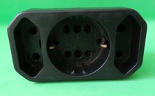 Mehrfachstecker Schuko und Euro kombiniert, maximal 4 Euro ableitend