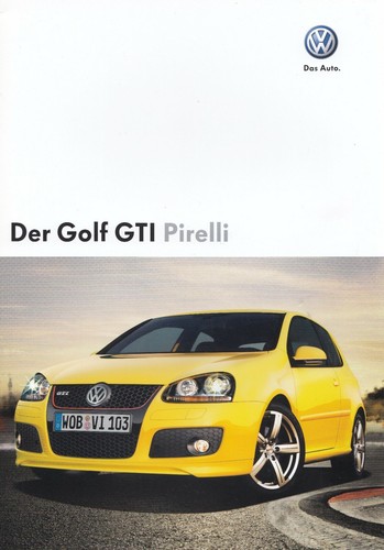 Volkswagen golf gti pirelli - vw,