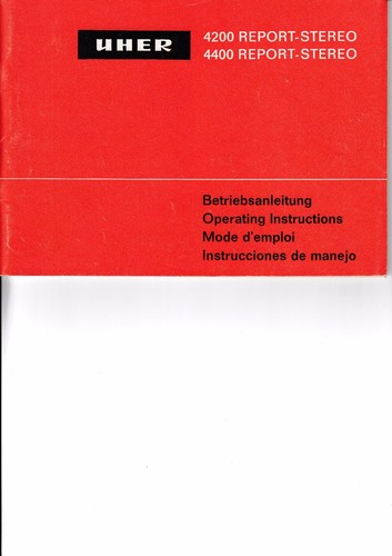 Bedienungsanleitung/Operating