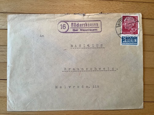 Landpoststempel blickershausen - landpoststempel,