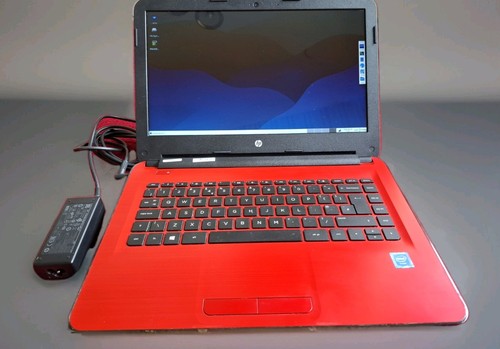 Cardinal red laptop - hp,