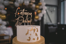 Personalisiert Cake Topper Hochzeit Deko Torte MrMrs Geburtstag Name Taufe