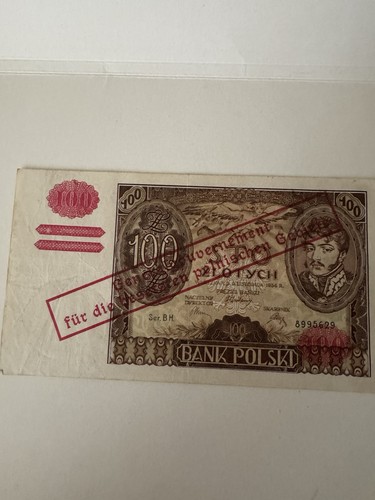 Polen bank polski 100 - bank, zlotych