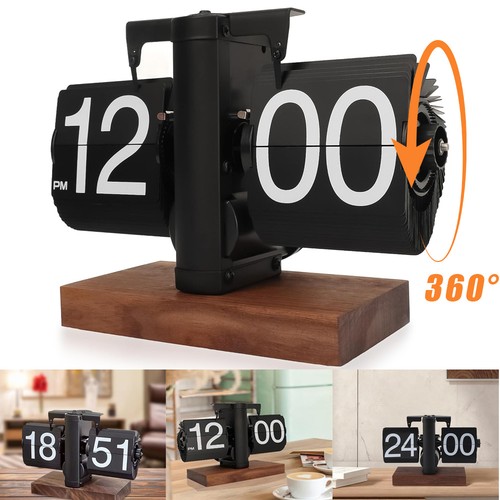 Schreibtischuhr flip clock - flip,