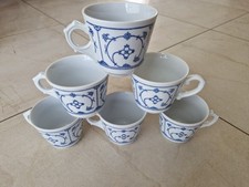 Jäger Porzellan Eisenberg Blau Saks Kaffee-Pott, Tasse