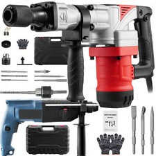 Profi Schlagbohrmaschine Bohrhammer Meißelhammer Stemmhammer SDS-Plus Mit Koffer