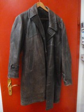 uralter Leder Mantel Jacke Motorrad schön