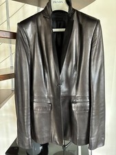 Vintage Lederblaser Prada ital. 42 schwarz/braun 