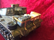 Gepäckhalter + Gepäck für Panzer III und Stug III