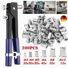 200stk Alu Blindnietmuttern