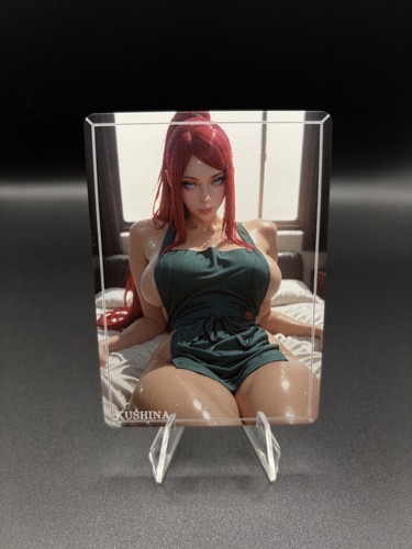 Kushina naruto waifu card - card, tcg