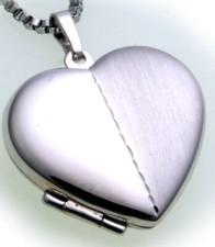 Ladies Locket Silver 925 Heart