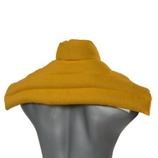 Nackenkissen mit Kragen | Nacken Wärme Körnerkissen Wärmekisse - mango