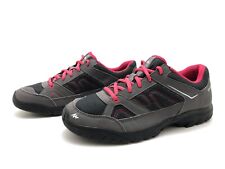 Quechua Damen Wanderschuhe Trekkingschuhe Hikingschuhe Komfortschuhe Grau Gr. 38