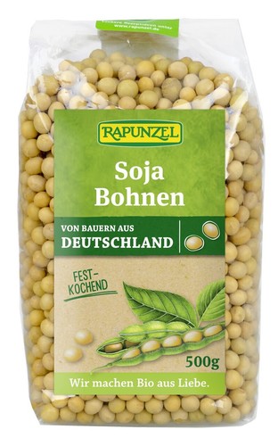 Rapunzel sojabohnen - sojabohnen, (500g)