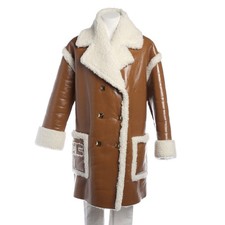 Wintermantel Elisabetta Franchi Braun Weiß 34 IT 40