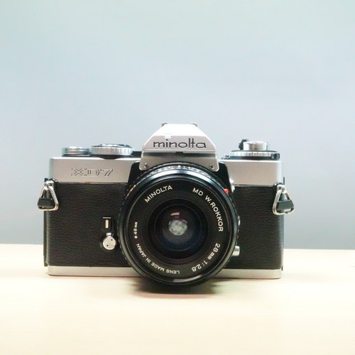 Minolta inkl md w rokkor - minolta, xd-7