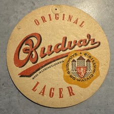 Bierdeckel Coaster Beermat Budweiser Budvar  #1007#