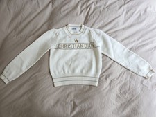 Dior-Pullover in Cremeweiß