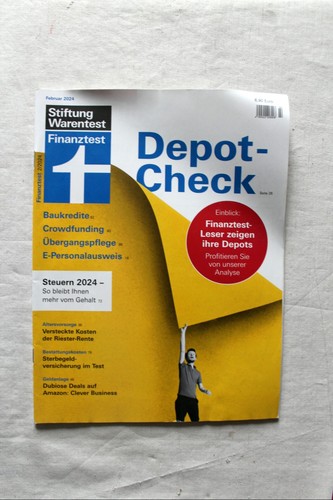 Finanztest 2024 depot check - finanztest, 02/2024