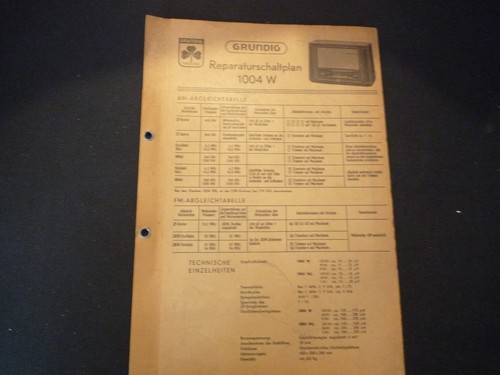 Original service manual - original,