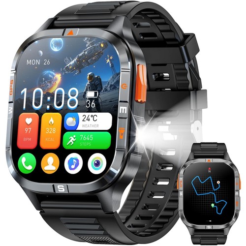 Smartwatch herren militär - herren,