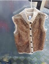 Mädchen Weste Kunstfell Fell braun kuschelig Gr. 170-176   neu