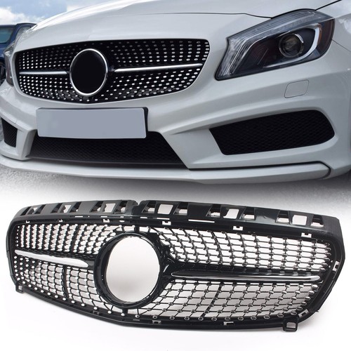 Schwarzer frontgrill für - schwarzer,