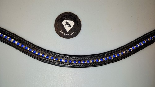 Stirnriemen leder schwarz - leder,