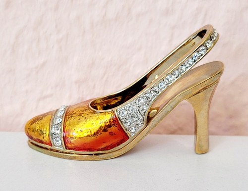 Deko miniatur schuh - metall, neu