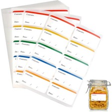 Gefrieretiketten Set 300 bunte