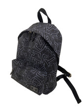 *NEU* LeTanneur schwarz-weißer Unisex-Rucksack mit Allover-Print 31x39x13cm