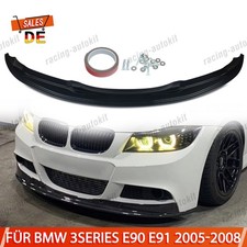 Für BMW 3er E90 E91 2005-08 Frontspoiler Performance Spoiler Lippe Glanz Schwarz