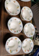 Eierbecher, 6 Stk, Retro