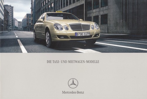 Mercedes taxi klasse w211 - mercedes,