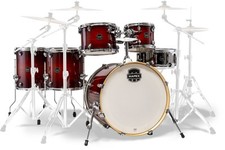 Mapex Armory Stage+ Shell Set Red Onyx Burst Schlagzeug Kesselsatz 4 Toms Snare