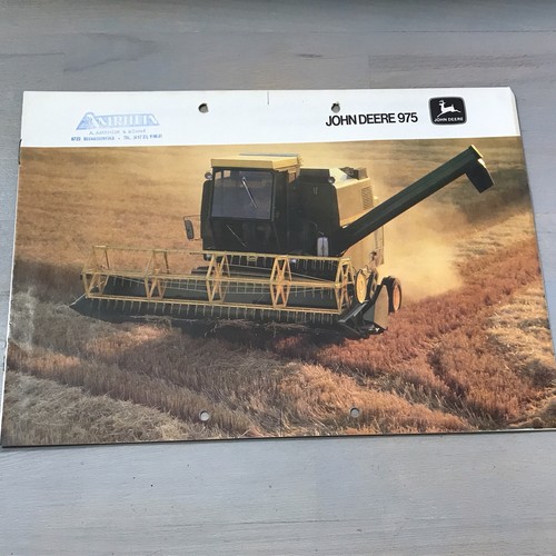 Original prospekt john deere - original,