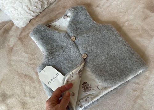 Wollweste kinder merino - wollweste,