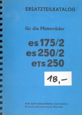 MZ Ersatzteilkatalog - ES 175/2 + ES 250/2 + ETS 250