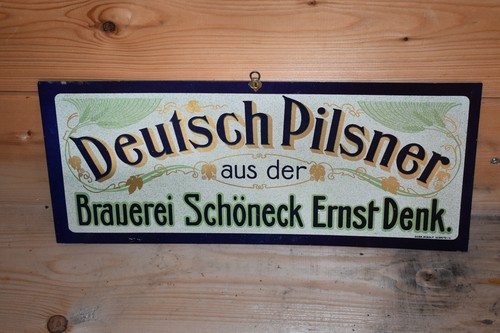 Original altes reklameschild - original,