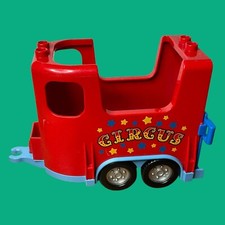 Lego Duplo Auto Anhänger rot