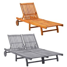 Sonnenliege gartenliege holz - gartenliege,